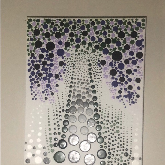Acrylic hand painting by Edna